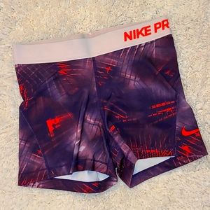 Nike Pro spandex shorts